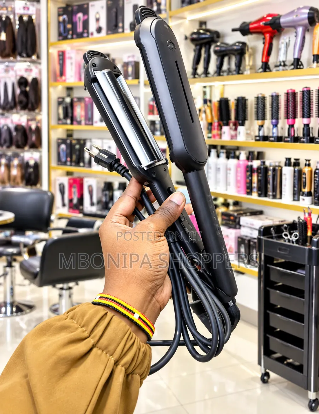 SOKANY 2-in-1 Hair Straightener & Curler – Multi-Function Styling Tool