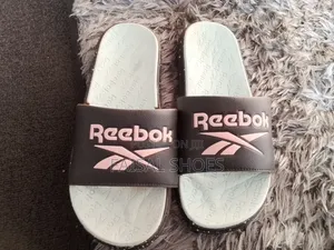 Men's Reebok Black Sliders