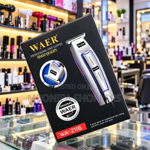 WAER WA-2116 Professional Hair Clipper – High-Quality Electric Trimmer
