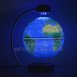 20cm Magnet Levitate Floating Globe Unique Bend Shape as Decoration