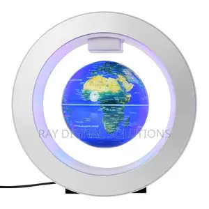 6 Inch Round Shape Magnetic Floating Levitation Rotating Globe
