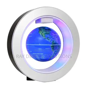 6 Inch Round Shape Magnetic Floating Levitation Rotating Globe