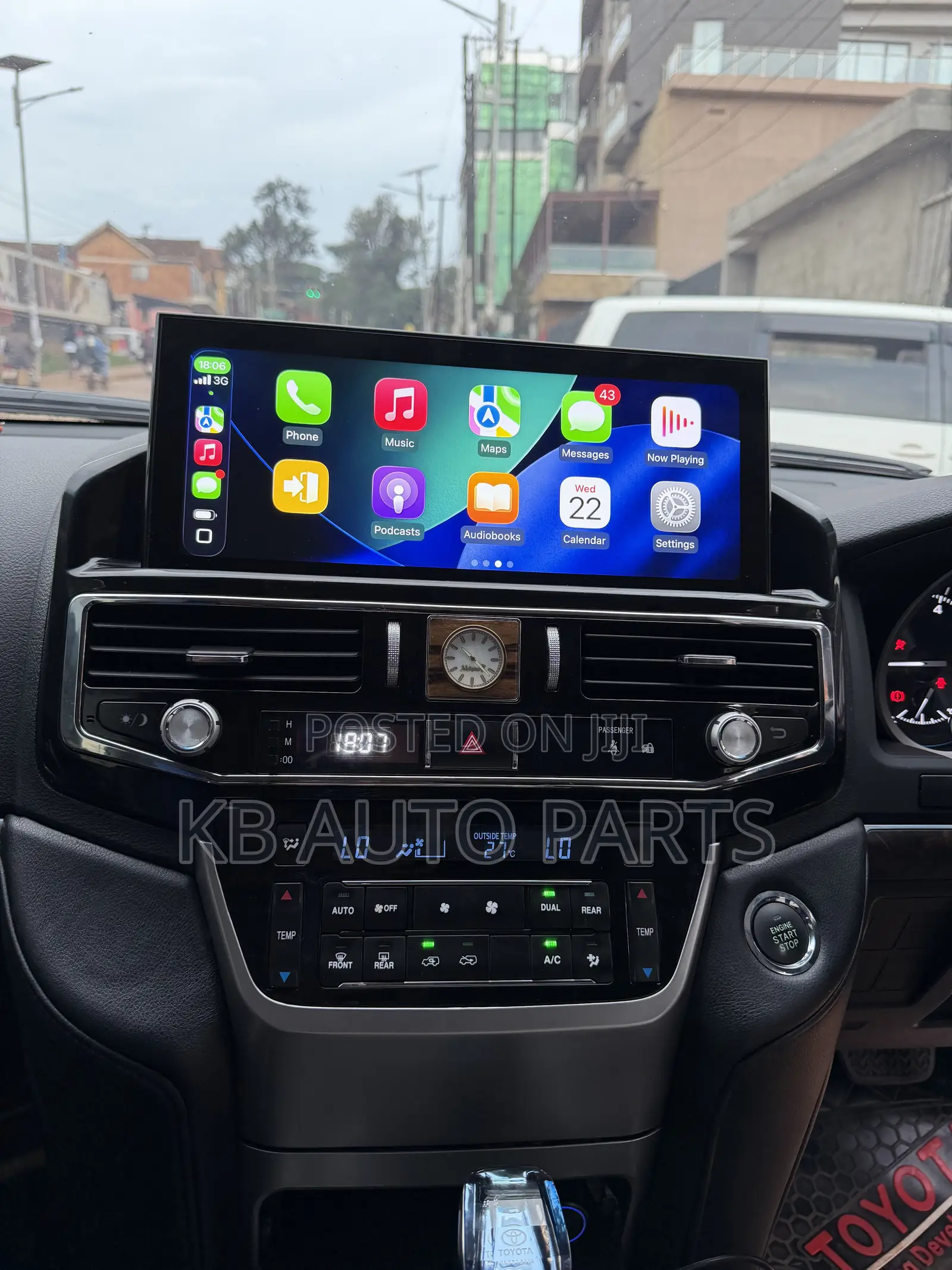 Landcruiser 12.3” Custom Fit Android Radio 4k Screen Display