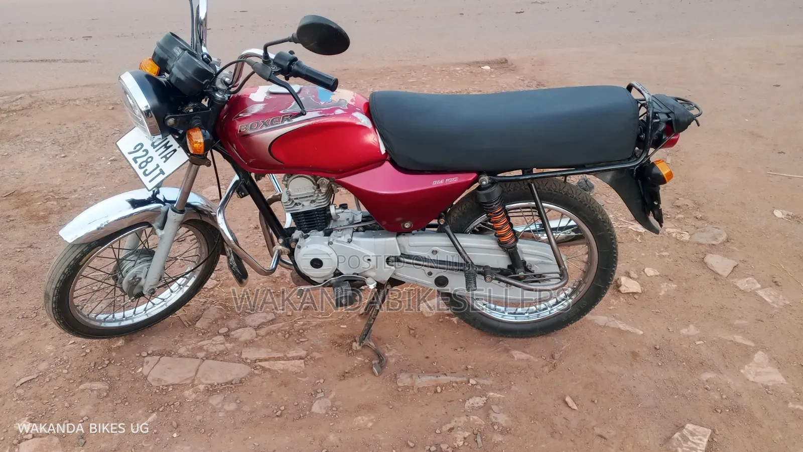 Bajaj Boxer 100 2025 Red