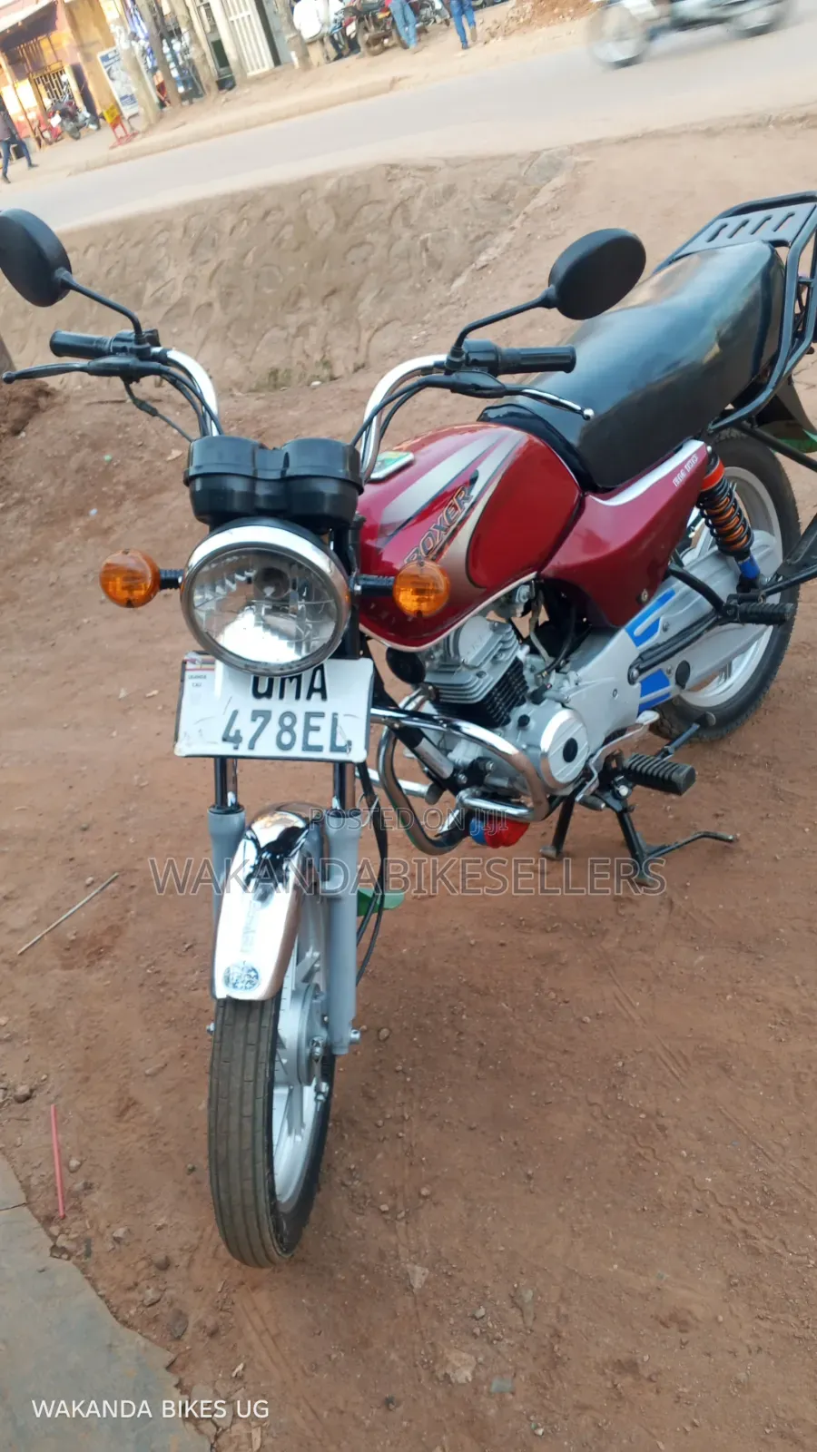 Bajaj Boxer 100 2025 Red