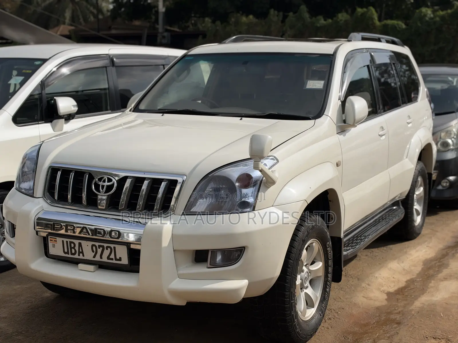 Toyota Land Cruiser Prado 2009 White