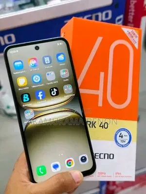 New Tecno Spark 40 256 GB Black