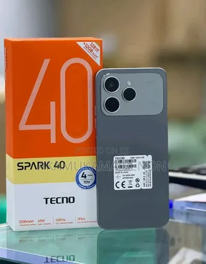 New Tecno Spark 40 256 GB Black