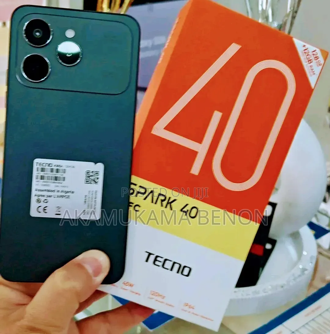 New Tecno Spark 40 256 GB Black