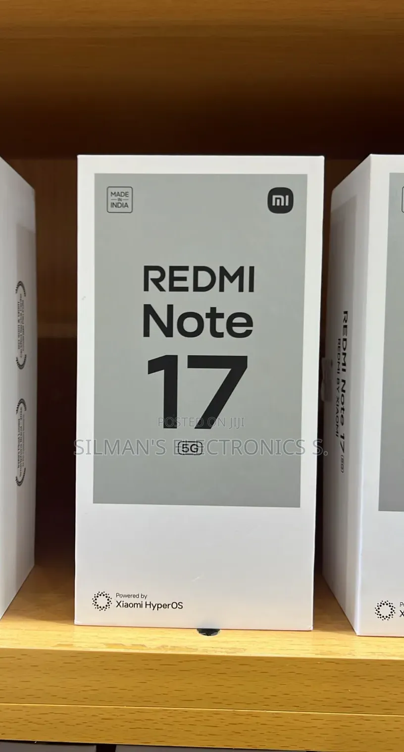 New Xiaomi Redmi Note 17 128 GB Black