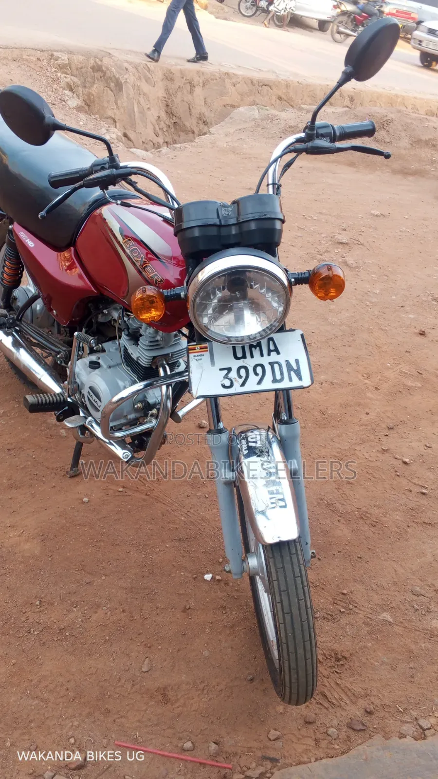 Bajaj Boxer 100 2025 Red