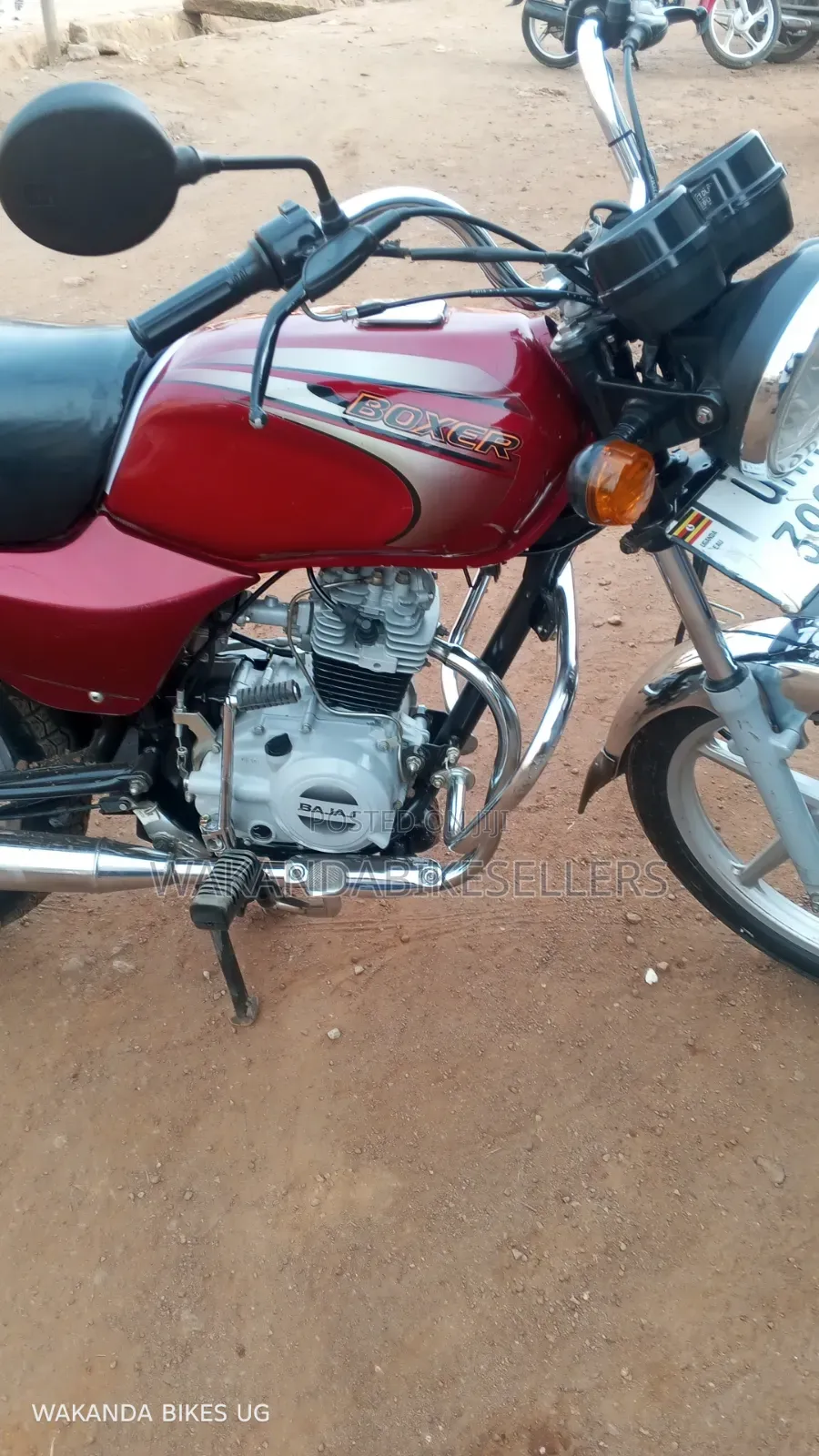 Bajaj Boxer 100 2025 Red