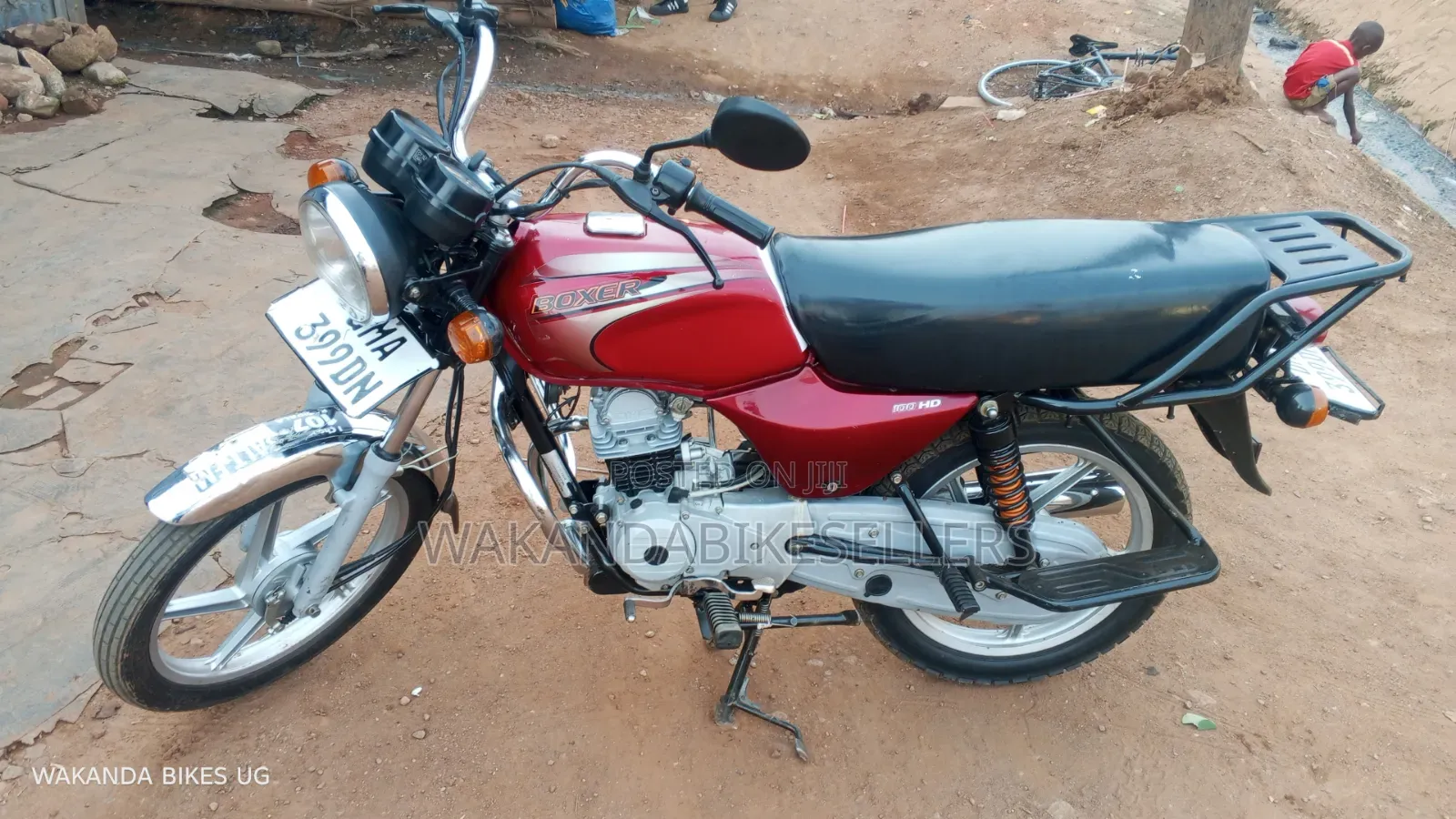 Bajaj Boxer 100 2025 Red