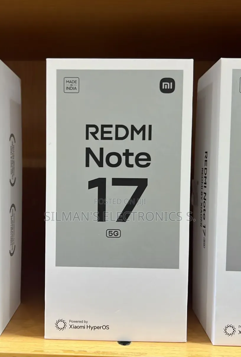New Xiaomi Redmi Note 17 128 GB Black