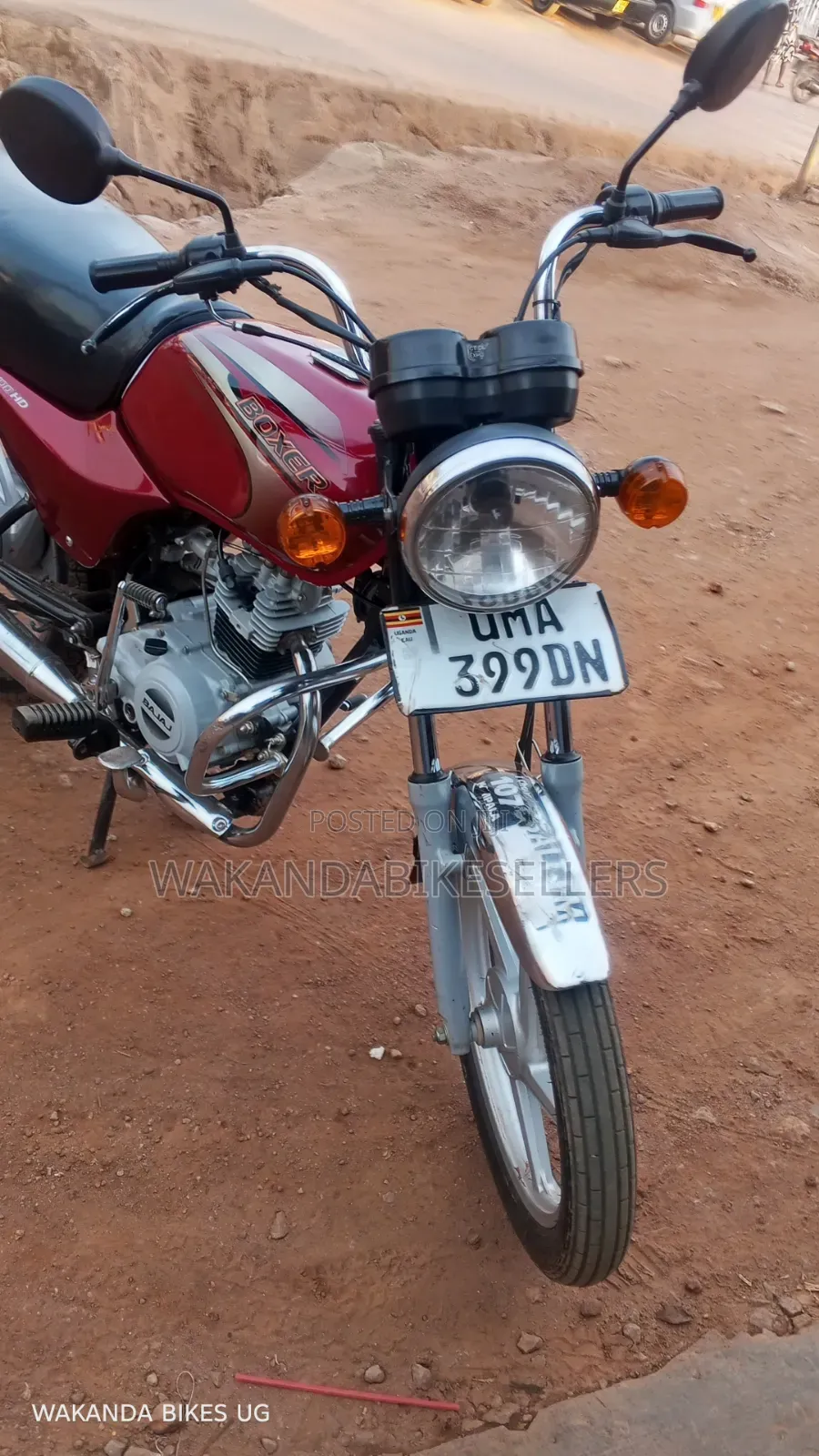 Bajaj Boxer 100 2025 Red