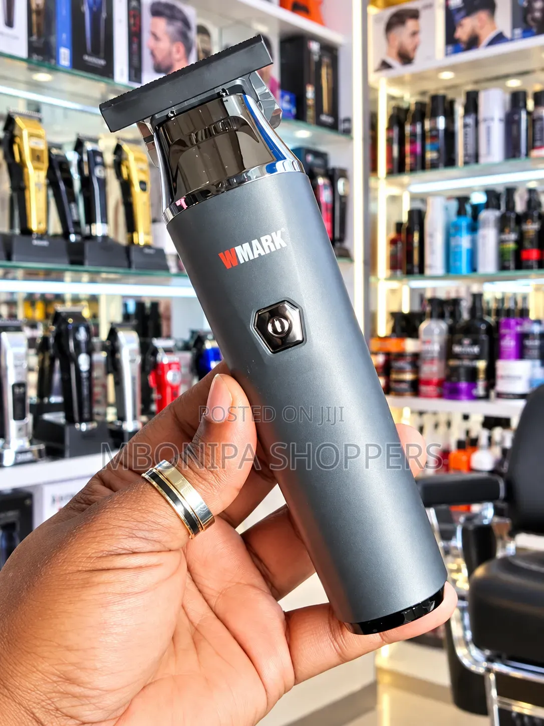 WMARK Professional Rechargeable Hair Trimmer T-Blade Cordless Clipper