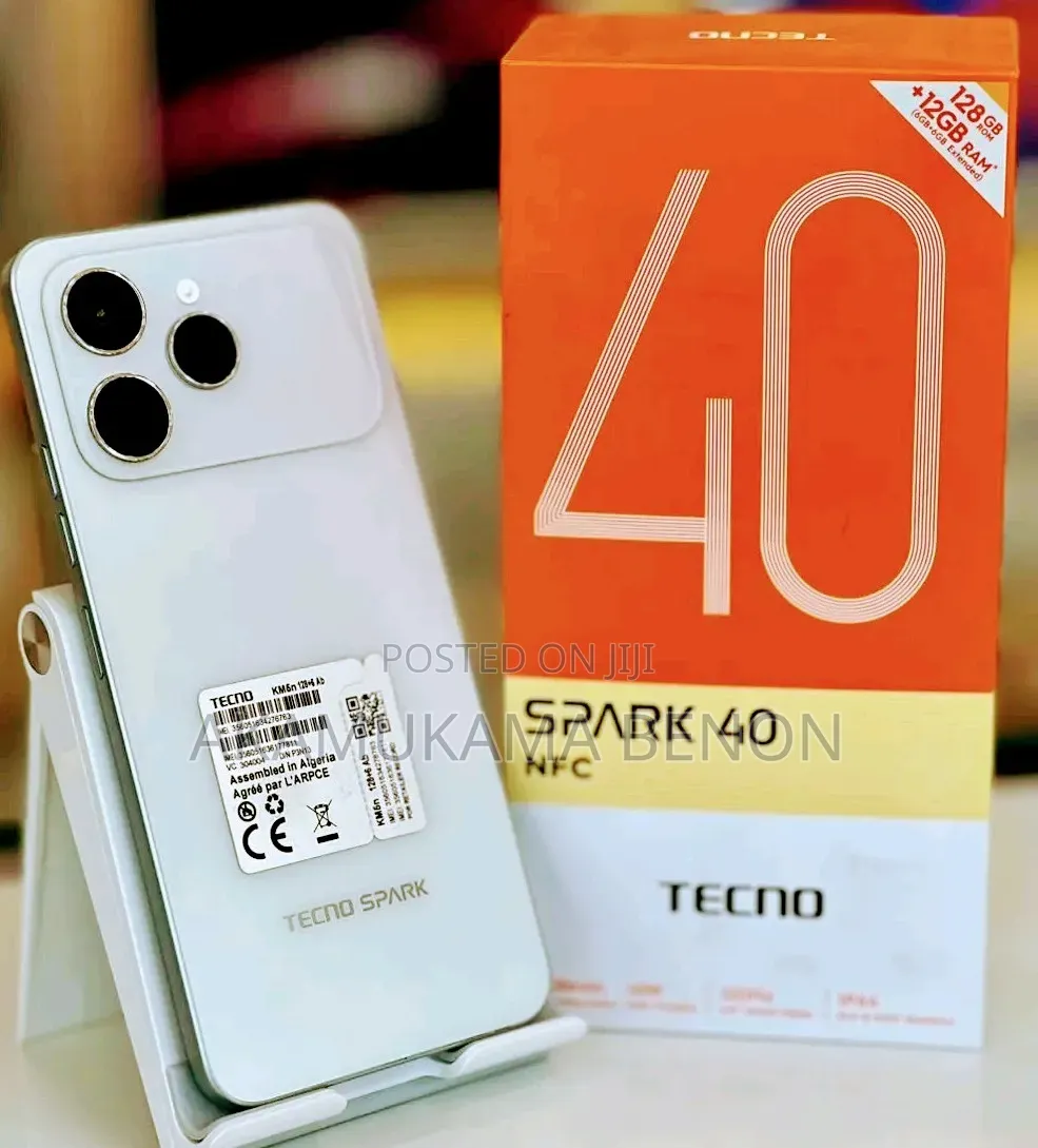 New Tecno Spark 40 256 GB Silver