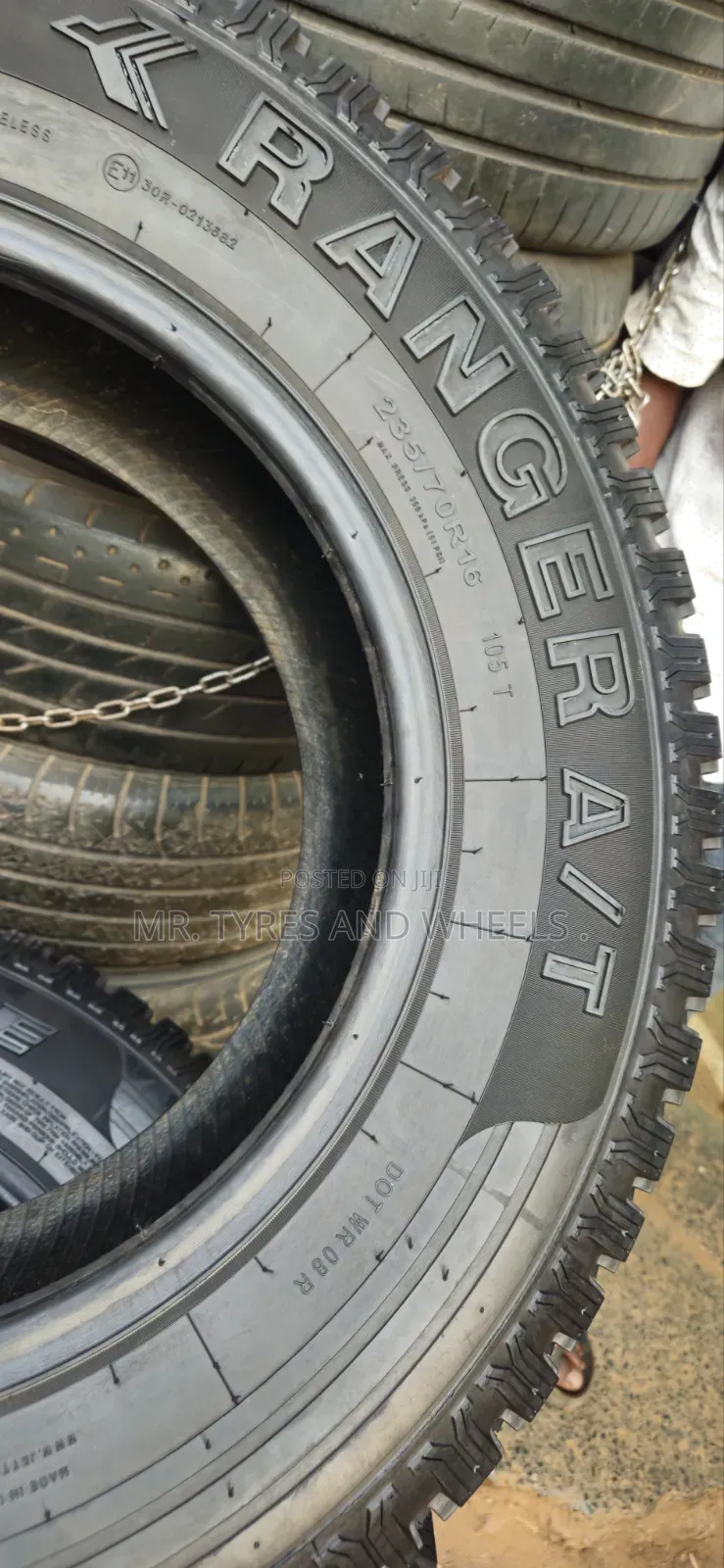 235/70r16 Jk Ranger at Used Only 1week