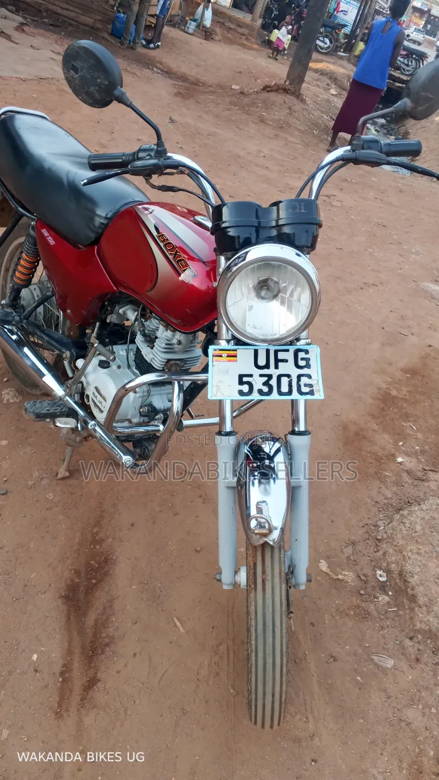 Bajaj Boxer 100 2022 Red