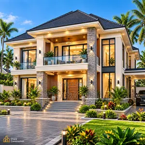 4 Bedroom Maisonette House Plans & 3D Design