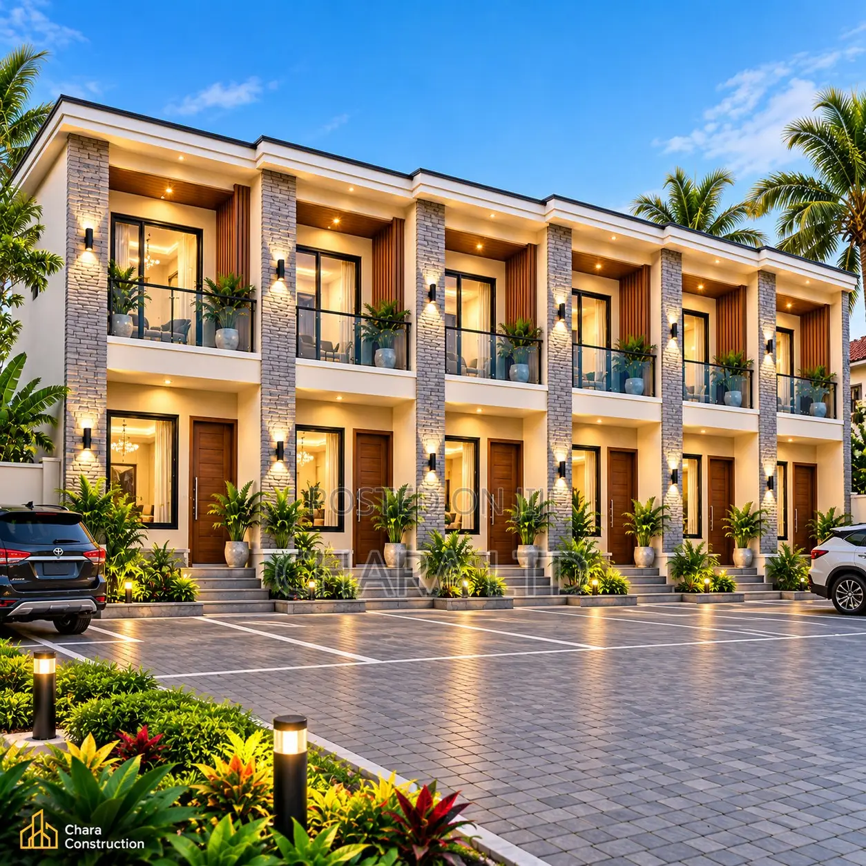 Rental Units & Apartment House Plans for Small Plots