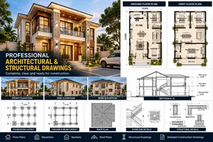 Professional Architectural & Structural Drawings
