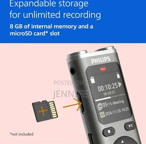 Philips DVT2075 VoiceTracer, Audio Recorder
