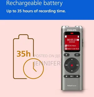 Philips DVT2075 VoiceTracer, Audio Recorder