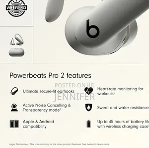 Beats Powerbeats Pro 2 Wireless Sport Earbuds.