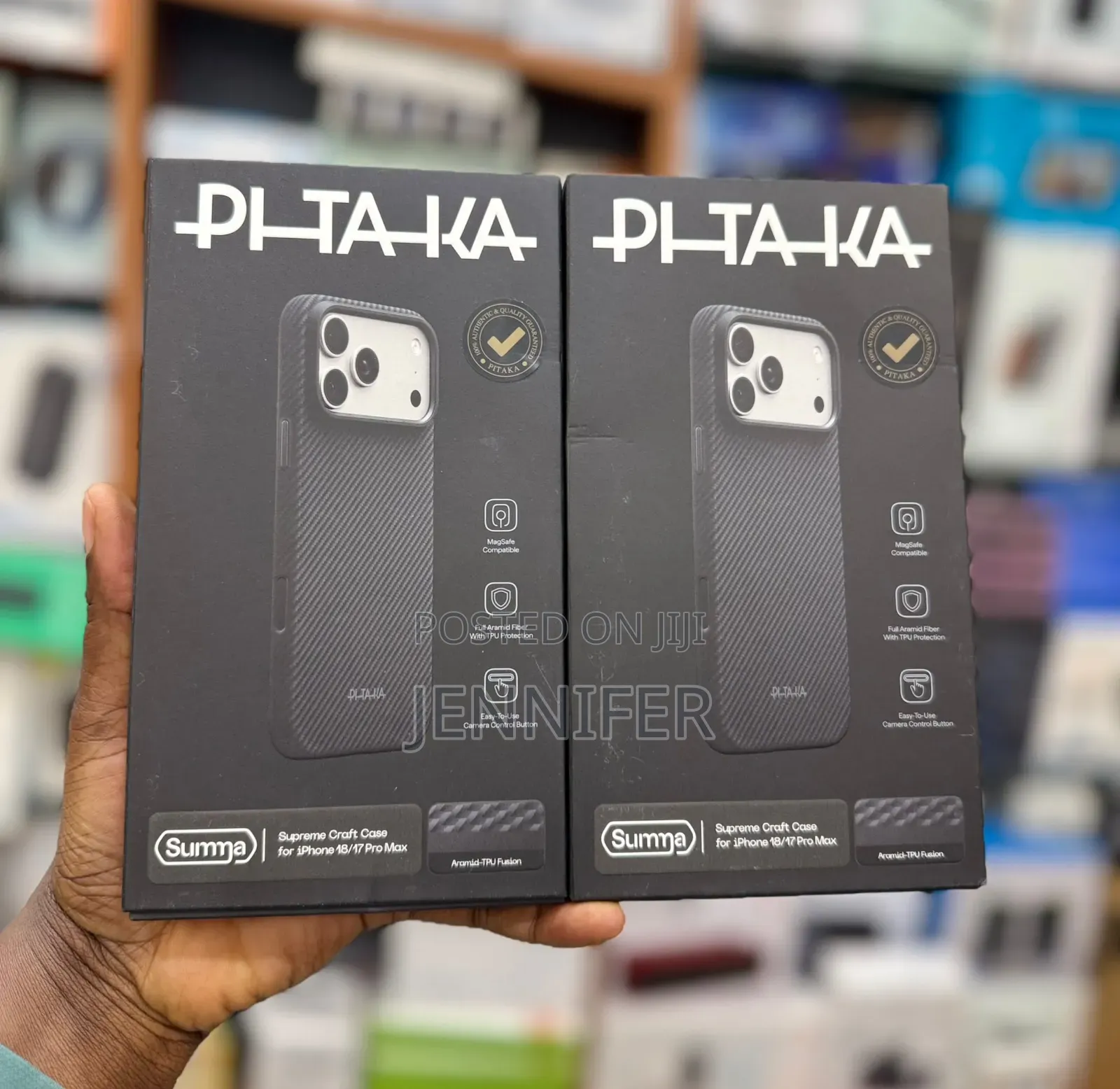 PITAKA Summa Supreme Craft Cases Designed for the iPhone 18/17 Pro Max
