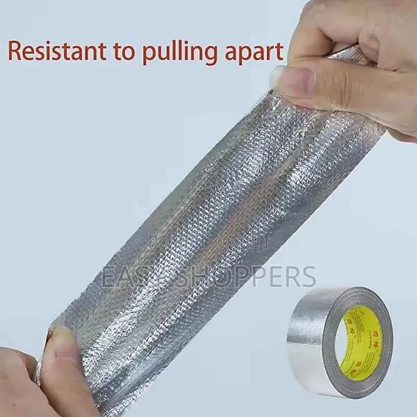 Thickened Fiberglass Cloth Aluminum Foil Tape Temperature Resistant