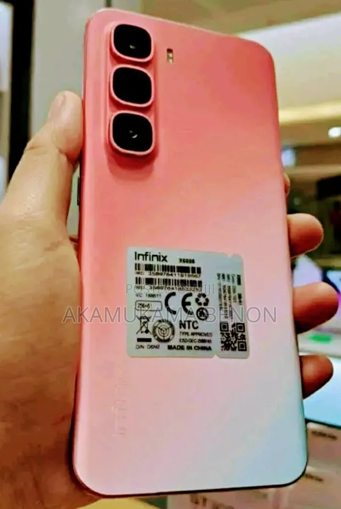New Infinix Hot 60 Pro+ 256 GB Pink