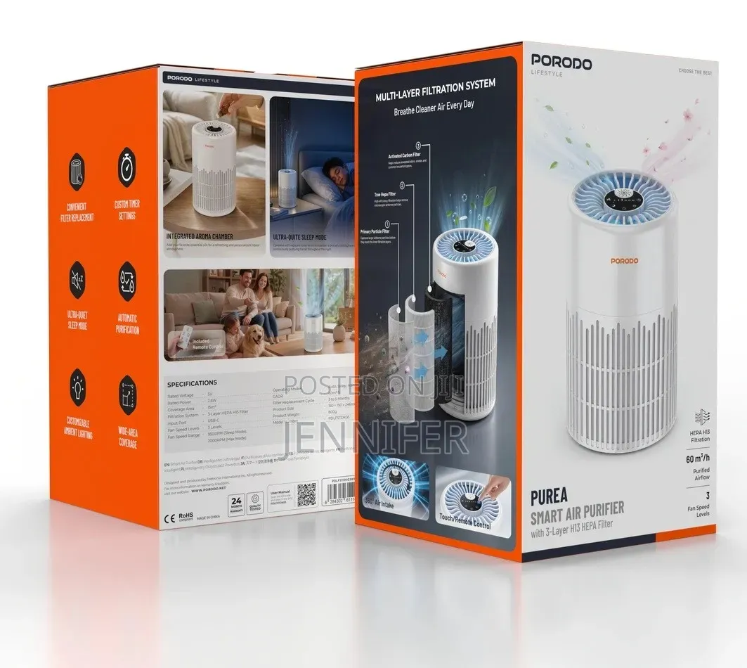 Porodo Lifestyle Purea Smart Air Purifier