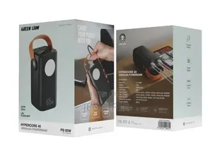 Green Lion Hyper Core 40 Power Bank 40000mAh - Black