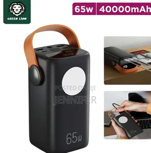 Green Lion Hyper Core 40 Power Bank 40000mAh - Black