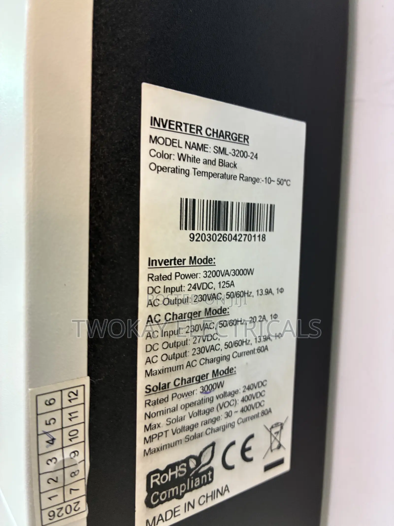 3kva Hybrid Inverter