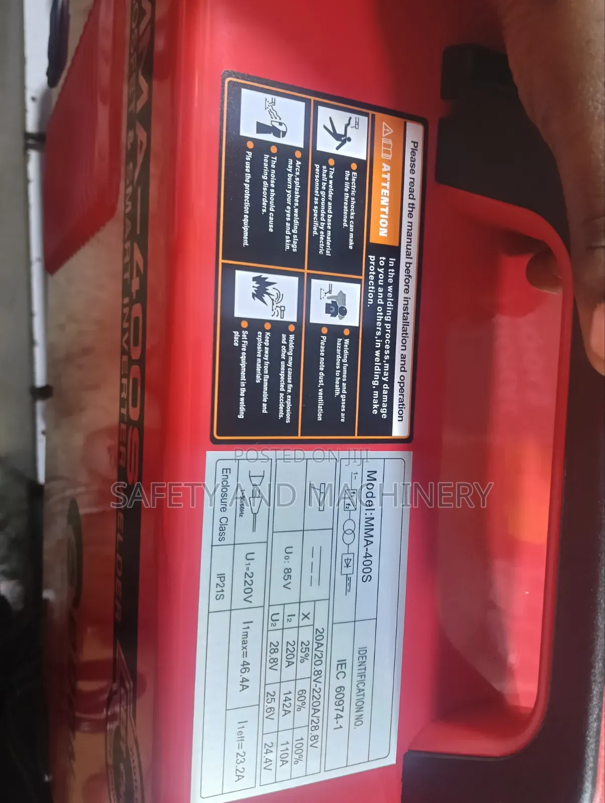 Mma 400s Welding Machine