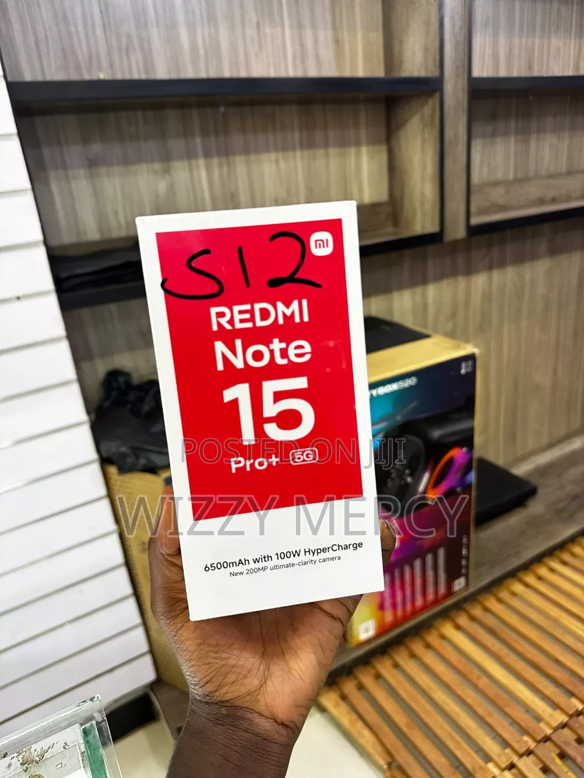 New Xiaomi Redmi Note 15 Pro+ 512 GB Black