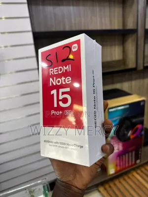 New Xiaomi Redmi Note 15 Pro+ 512 GB Black