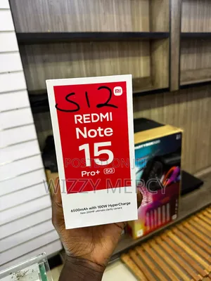 New Xiaomi Redmi Note 15 Pro+ 512 GB Black