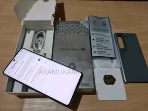 New Tecno Camon 40 Pro 4G 256 GB Black