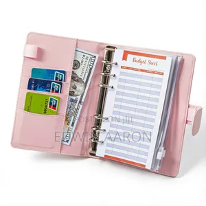 A6 Budget Binder With Zipper Envelopes