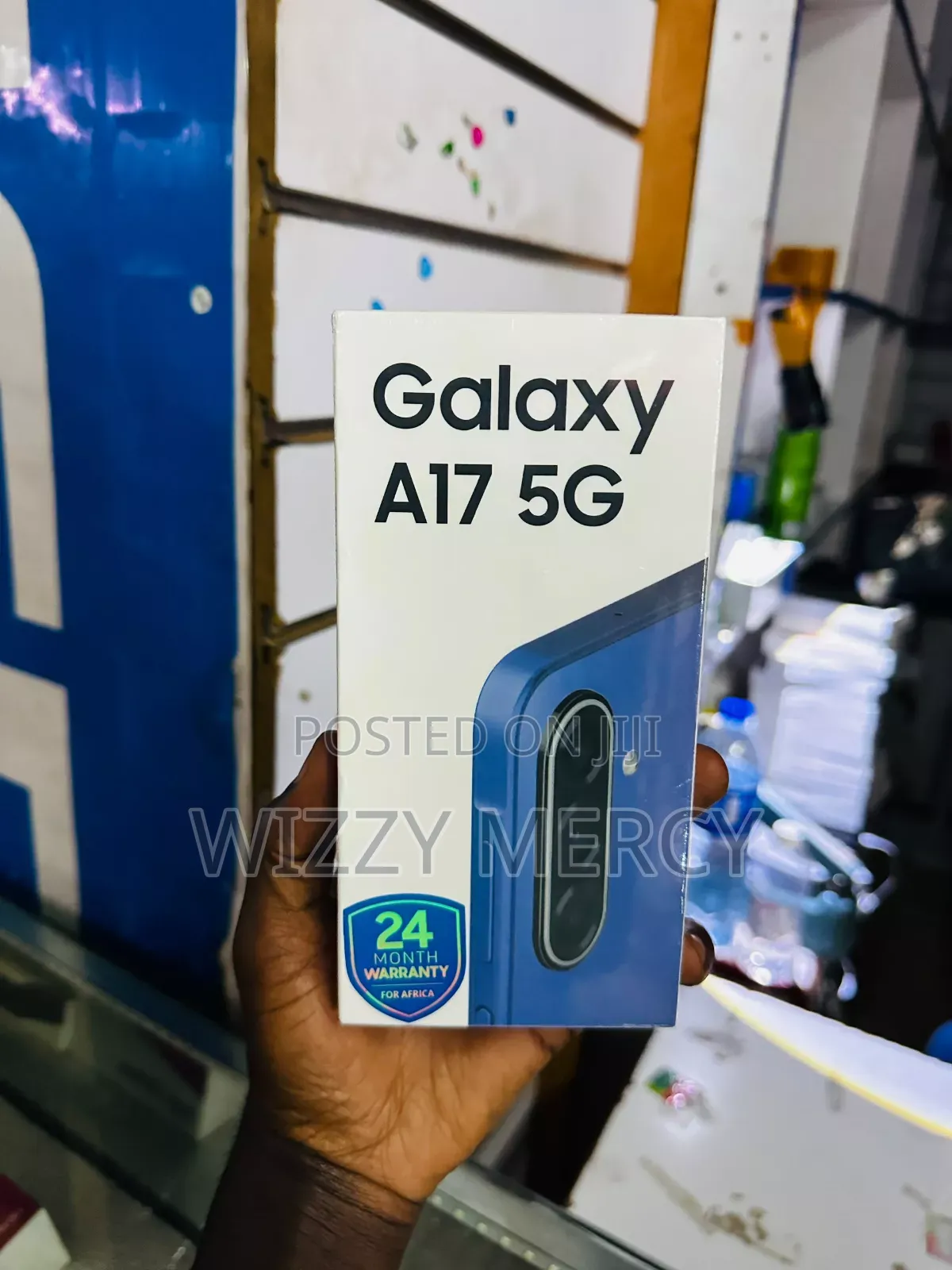 New Samsung Galaxy A17 5G 256 GB Blue