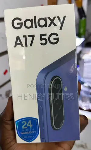 New Samsung Galaxy A17 5G 256 GB Blue