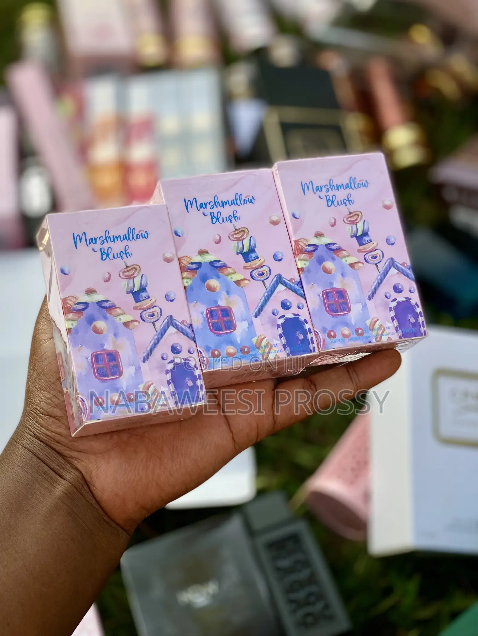 Marshmallow Blush Pink Perfume – 30ml | Sweet Feminine Fragrance