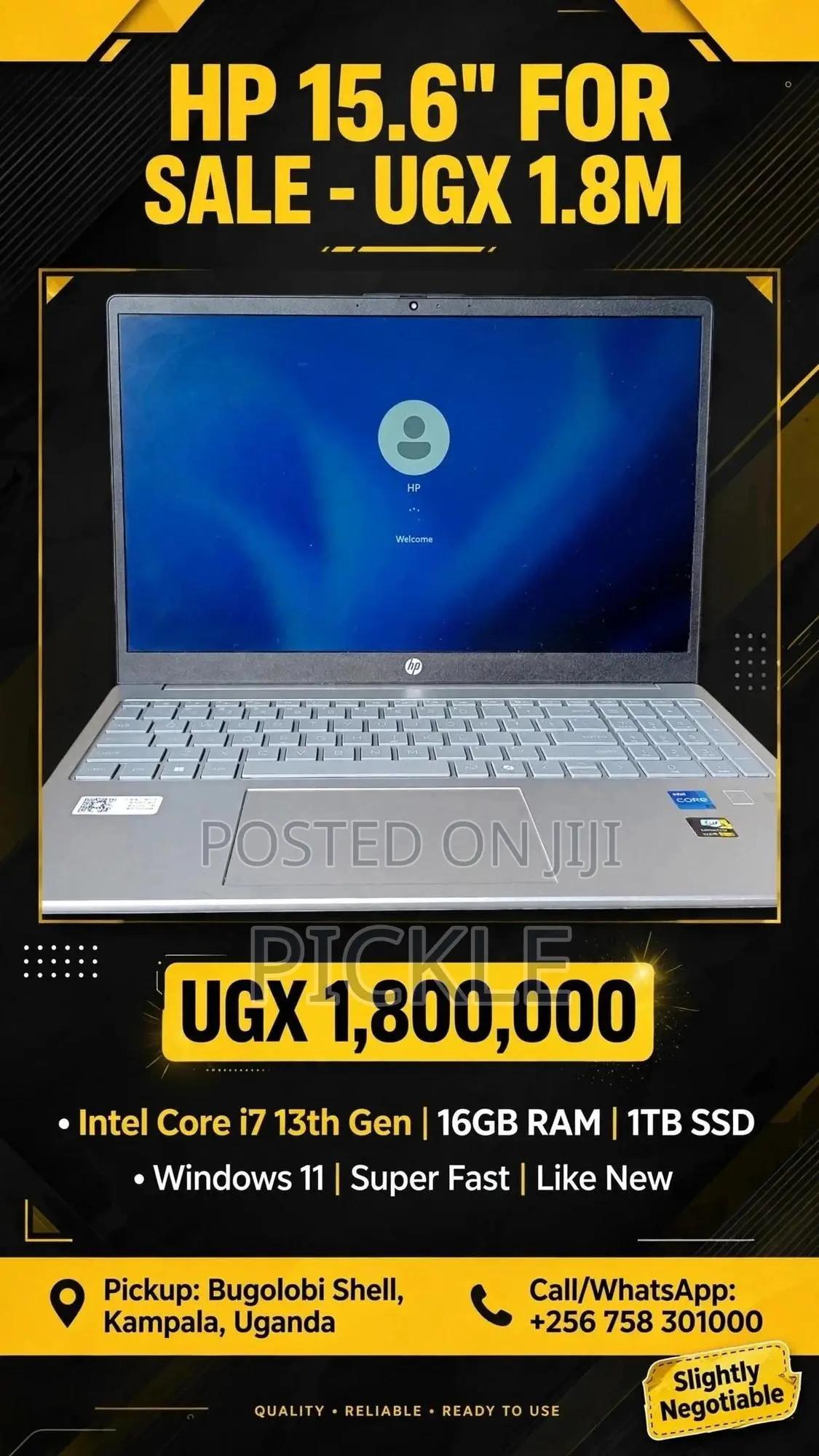 Laptop HP 15 16GB Intel Core i7 SSD 1T
