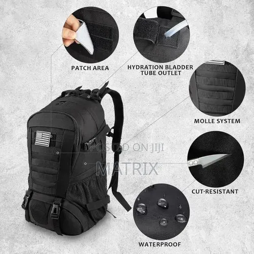 Tactical Backpack Bag Men Military Waterproof Bag 30L
