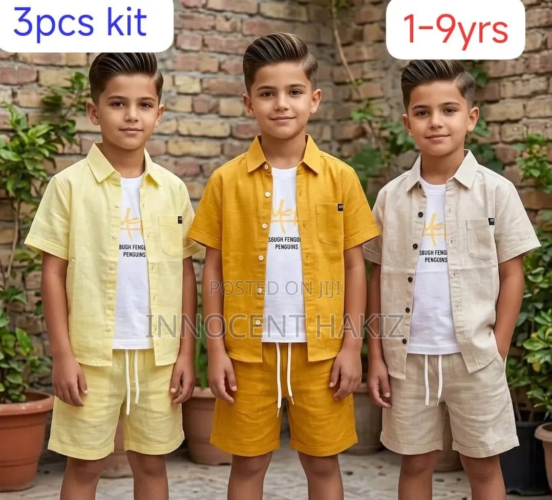 3PC Boys Outfits