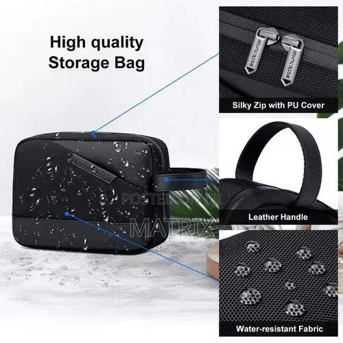 Travel Pouch Bag for Men Shaving Kits Bag