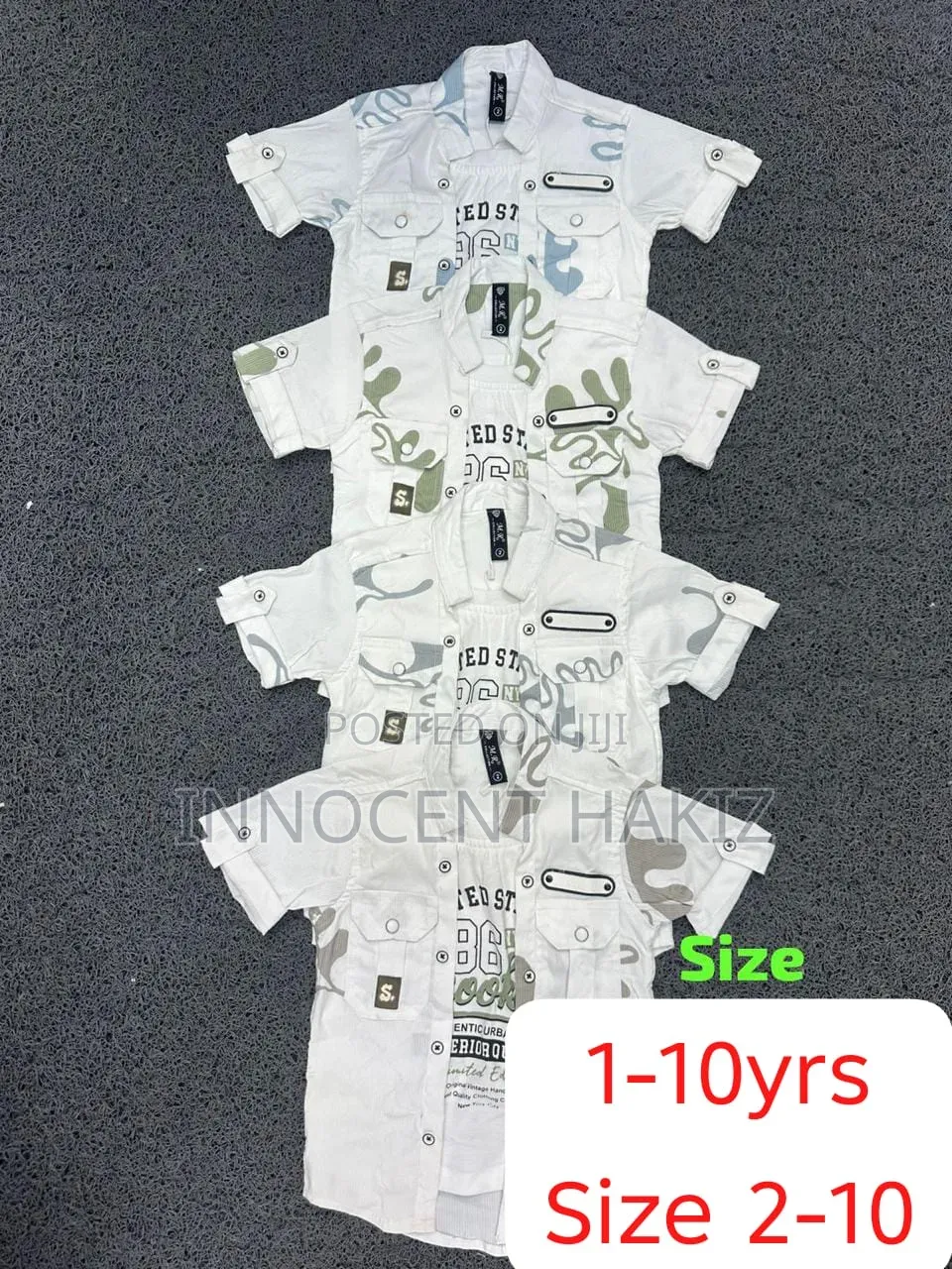 Boys Tshirts and Shirts Available